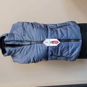 New! Free Country Puffer Vest Charcoal S